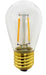 S14 Patio Bulb - LED (2) Filament Warm White (boxed - 5 bulbs) Bulbs Lights for Christmas 