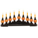 Halloween 9 Count Pumpkin Bubble Light Candolier (Christopher Radko) Novelty Lights Lights for Christmas 