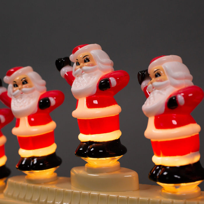 Holiday Splendor 9 Count Santa Light Candolier (Christopher Radko) Novelty Lights Lights for Christmas 