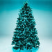 8' Noble Fir Deluxe Christmas Tree - Color Changing RGB Trees Lights for Christmas 