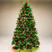 8' Noble Fir Deluxe Christmas Tree - Color Changing RGB Trees Lights for Christmas 