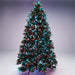 8' Noble Fir Deluxe Christmas Tree - Color Changing RGB Trees Lights for Christmas 