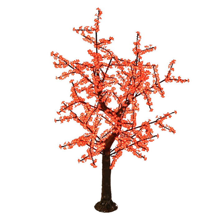 Cherry Tree Trees Lights for Christmas 8.5' Orange 