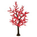 Cherry Tree Trees Lights for Christmas 8.5' Red 