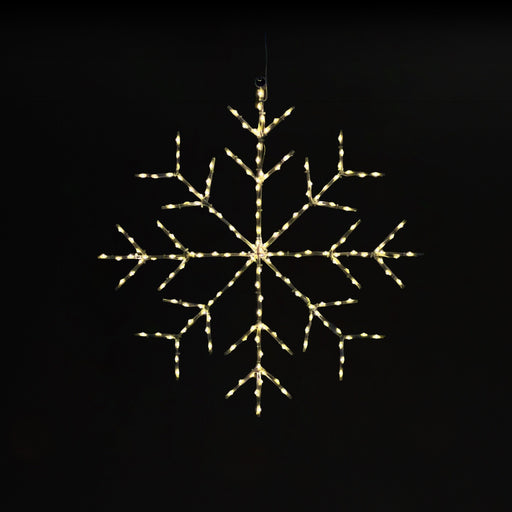 Snowflake 30" Wire Décor Wire Décor Lights for Christmas Warm White 