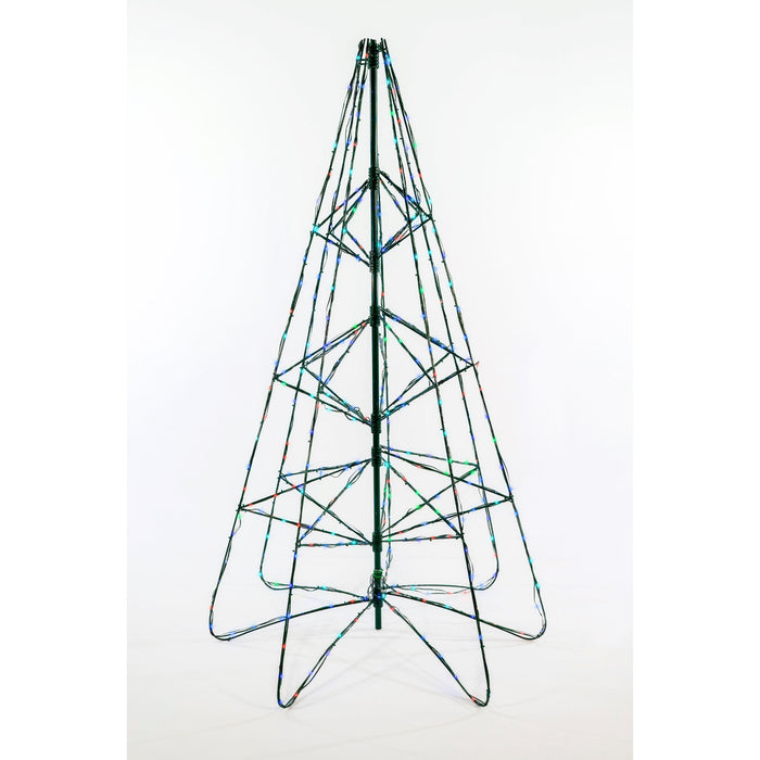 Wired Christmas Tree Wire Décor Lights for Christmas RGB 3' 