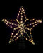 Wired Star for Wired Christmas Tree Lights for Christmas Warm White 3' 